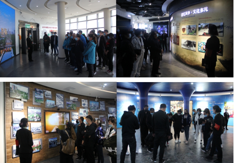 三建公司、現(xiàn)代物流公司黨支部聯(lián)合開展“參觀愛國教育基地，弘揚愛國主義精神”活動